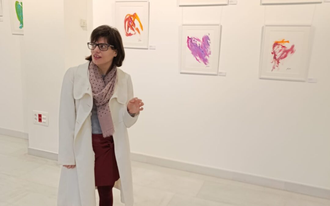 Julia Toledo participa en la exposición Las 6 en el Iberia junto a las artistas Marta Díaz, Montserrat Herraiz, Elisabeth López, Andrea Montalbo y Gema Vicente.