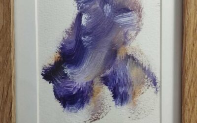 Sergio García García interpreta de manera figurativa una obra de Julia Toledo